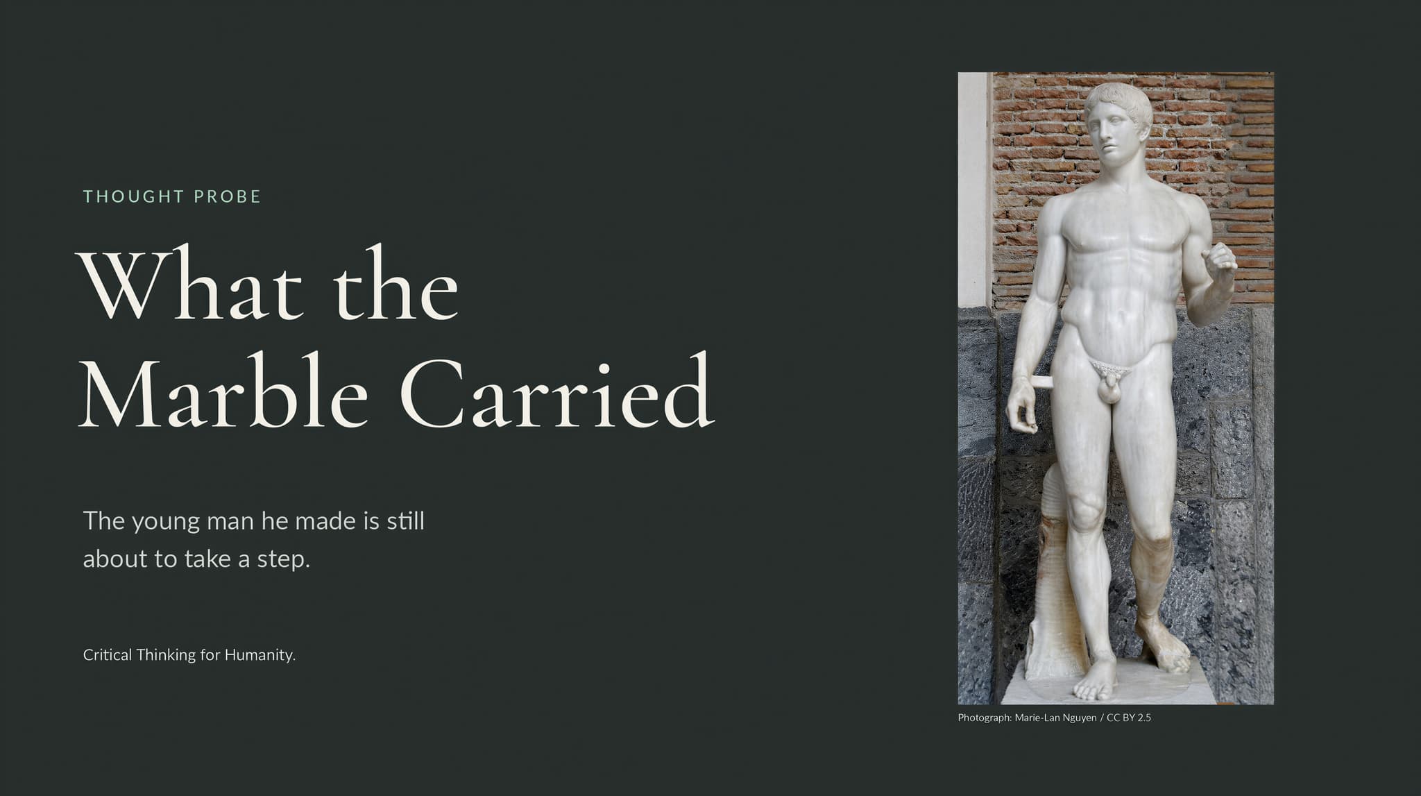 What the Marble Carried